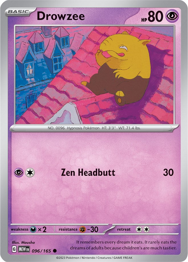 Drowzee (096/165) [Scarlet & Violet 151] | Black Swamp Games