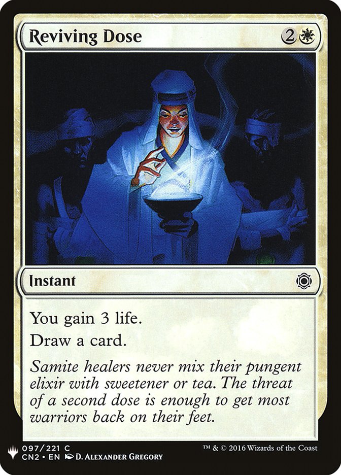 Reviving Dose [Mystery Booster] | Black Swamp Games