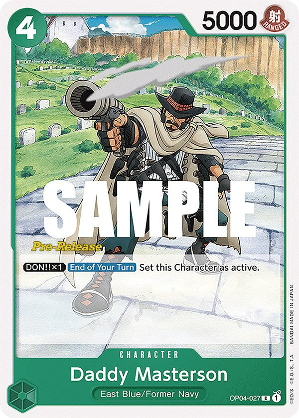 Daddy Masterson [Kingdoms of Intrigue Pre-Release Cards] | Black Swamp Games