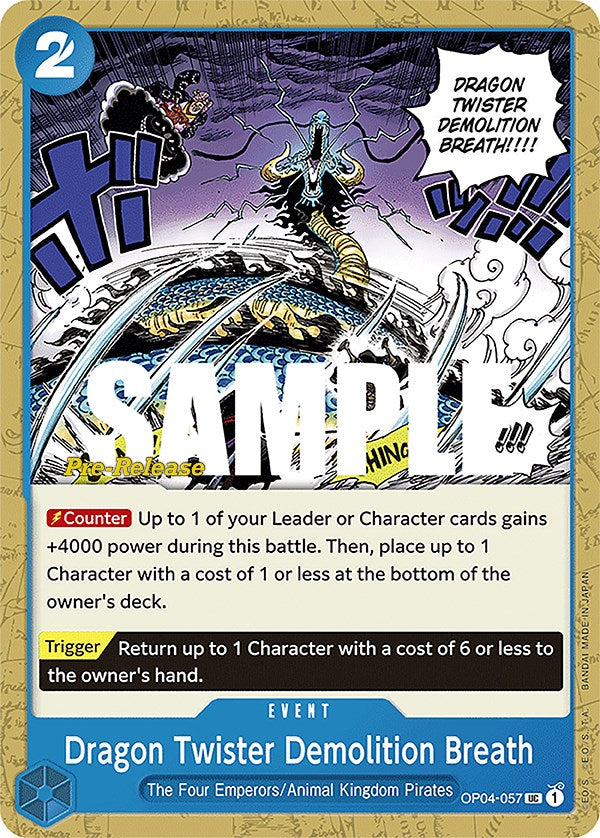 Dragon Twister Demolition Breath [Kingdoms of Intrigue Pre-Release Cards] | Black Swamp Games
