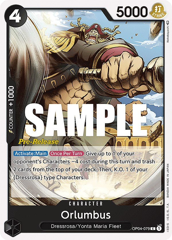 Orlumbus [Kingdoms of Intrigue Pre-Release Cards] | Black Swamp Games