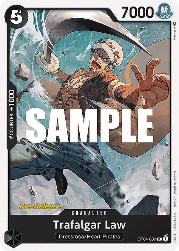 Trafalgar Law [Kingdoms of Intrigue Pre-Release Cards] | Black Swamp Games