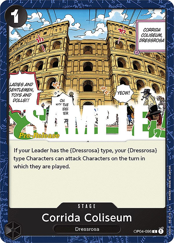 Corrida Coliseum [Kingdoms of Intrigue Pre-Release Cards] | Black Swamp Games
