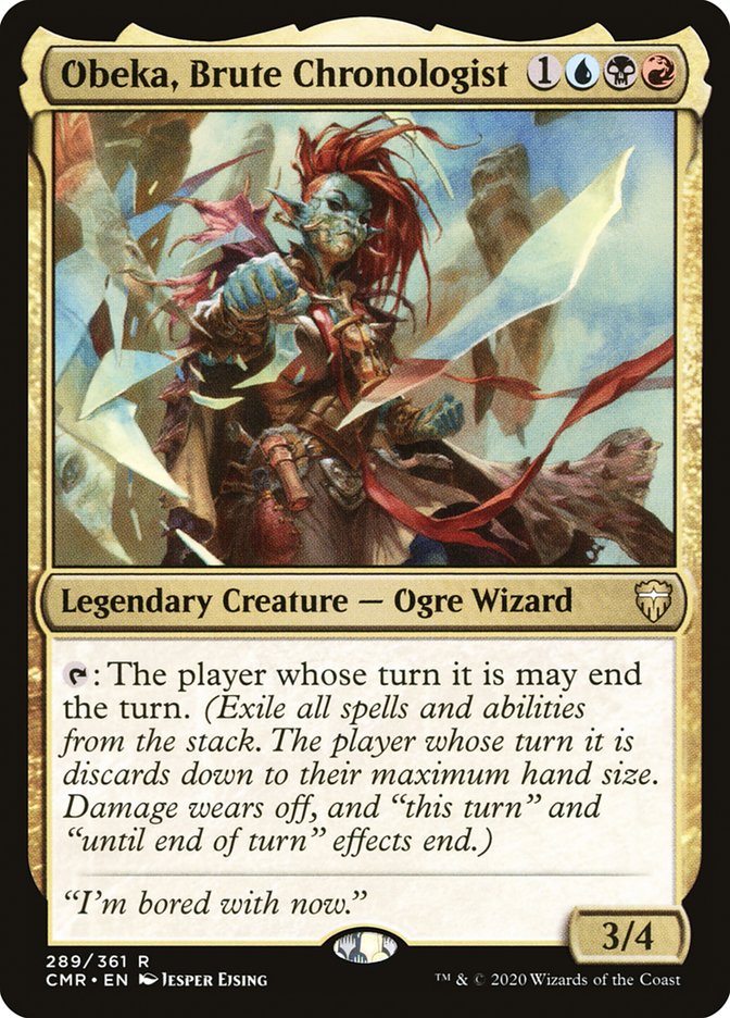 Obeka, Brute Chronologist [Commander Legends] | Black Swamp Games