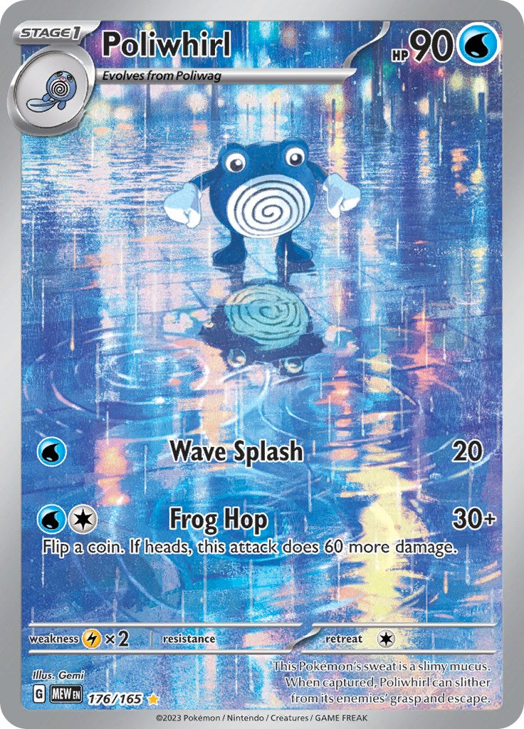 Poliwhirl (176/165) [Scarlet & Violet: 151] | Black Swamp Games