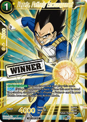 Vegeta, Fatherly Encouragement (Store Championship Winner Card 2023) (P-372) [Tournament Promotion Cards] | Black Swamp Games