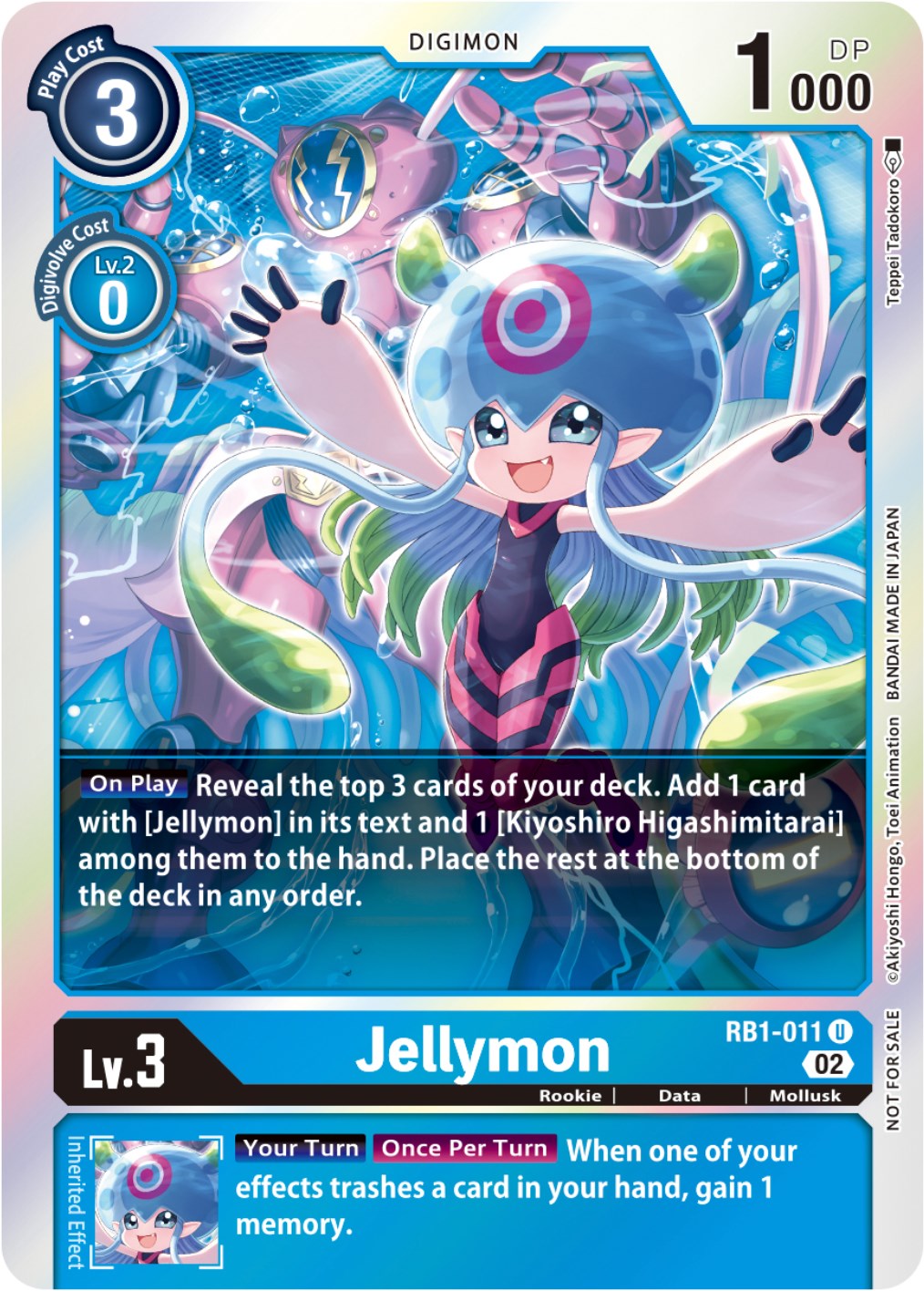 Jellymon [RB1-011] (Box Topper) [Resurgence Booster] | Black Swamp Games