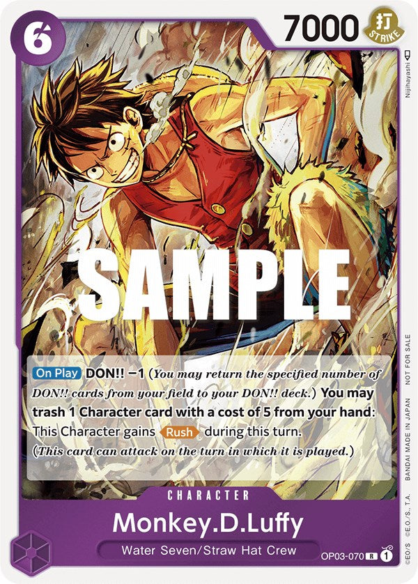 Monkey.D.Luffy (Dash Pack) [Kingdoms of Intrigue] | Black Swamp Games
