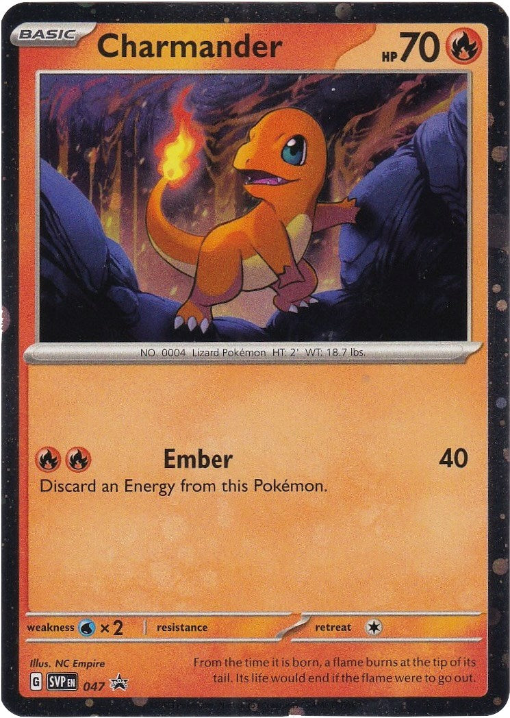 Charmander (047) (Cosmos Holo) [Scarlet & Violet: Black Star Promos] | Black Swamp Games