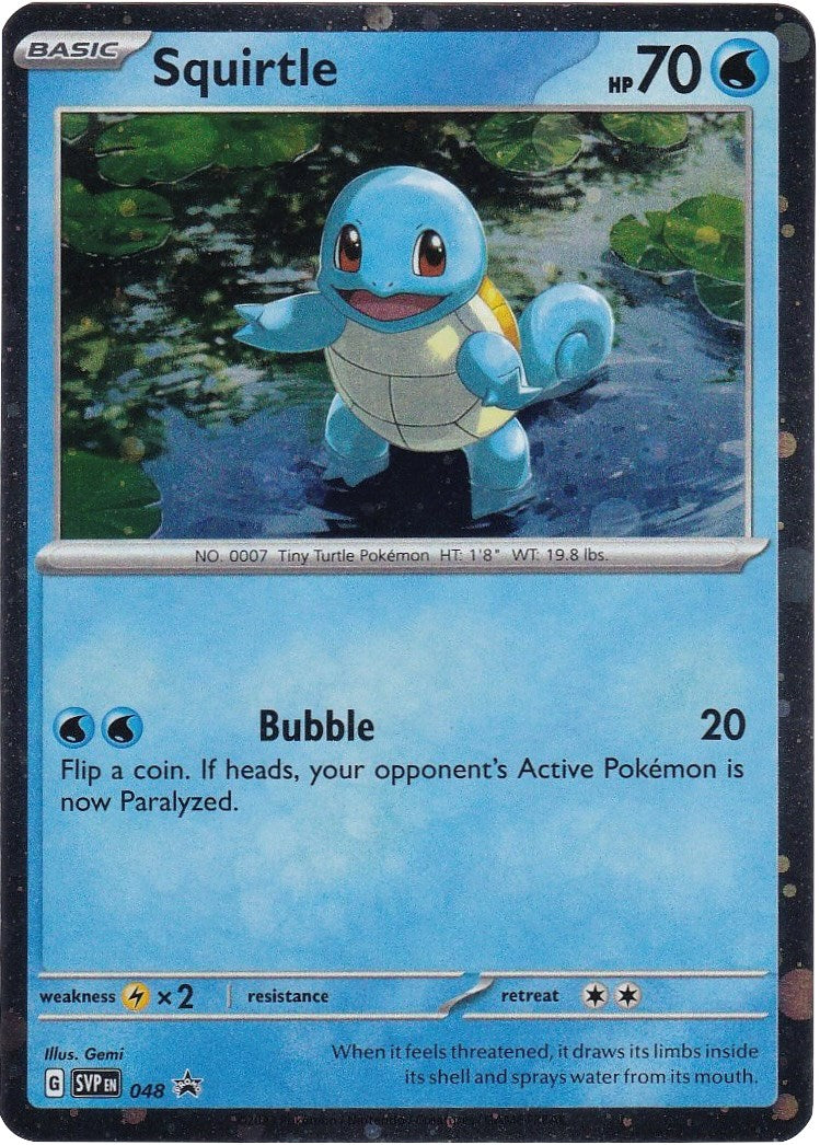 Squirtle (048) (Cosmos Holo) [Scarlet & Violet: Black Star Promos] | Black Swamp Games