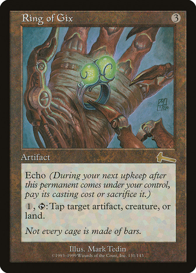 Ring of Gix [Urza's Legacy] | Black Swamp Games