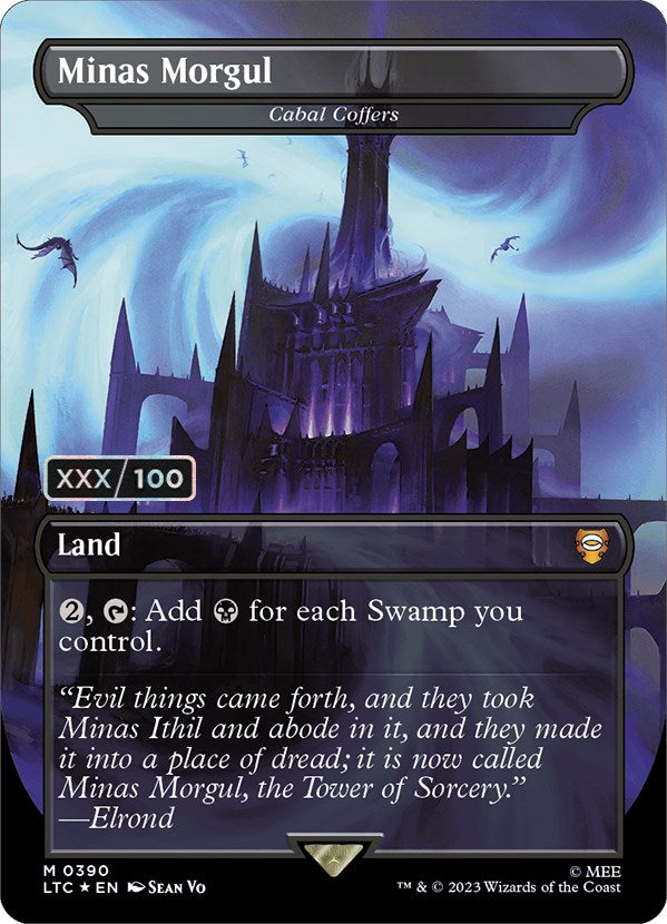 Minas Morgul - Cabal Coffers (Serialized) [The Lord of the Rings: Tales of Middle-Earth Commander] | Black Swamp Games