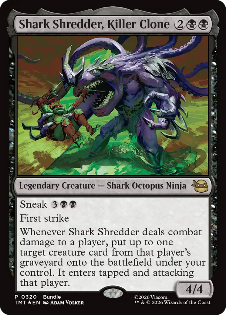 Shark Shredder, Killer Clone [Teenage Mutant Ninja Turtles Promos] | Black Swamp Games