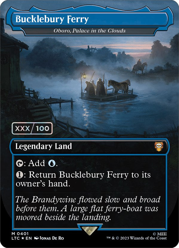 Bucklebury Ferry - Oboro, Palace in the Clouds (Serialized) [The Lord of the Rings: Tales of Middle-Earth Commander] | Black Swamp Games