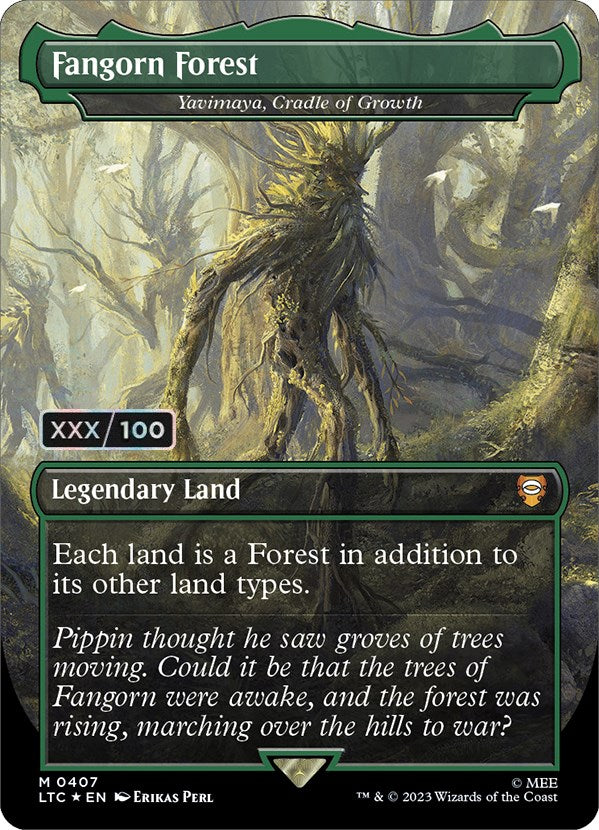 Fangorn Forest - Yavimaya, Cradle of Growth (Serialized) [The Lord of the Rings: Tales of Middle-Earth Commander] | Black Swamp Games