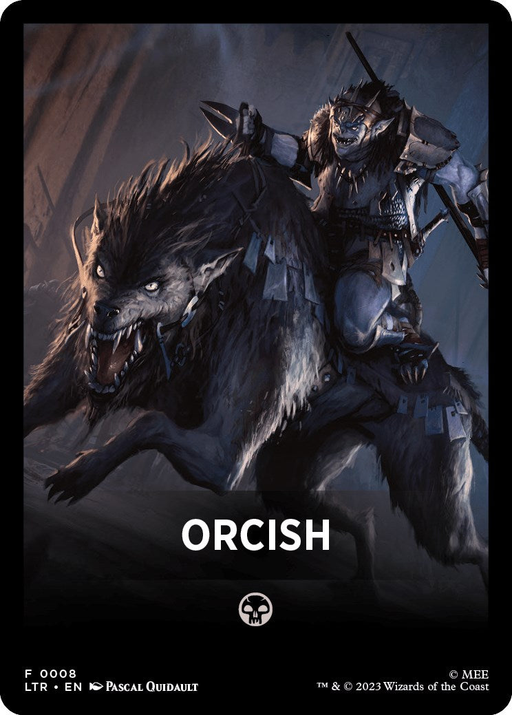 Orcish Theme Card [The Lord of the Rings: Tales of Middle-Earth] | Black Swamp Games