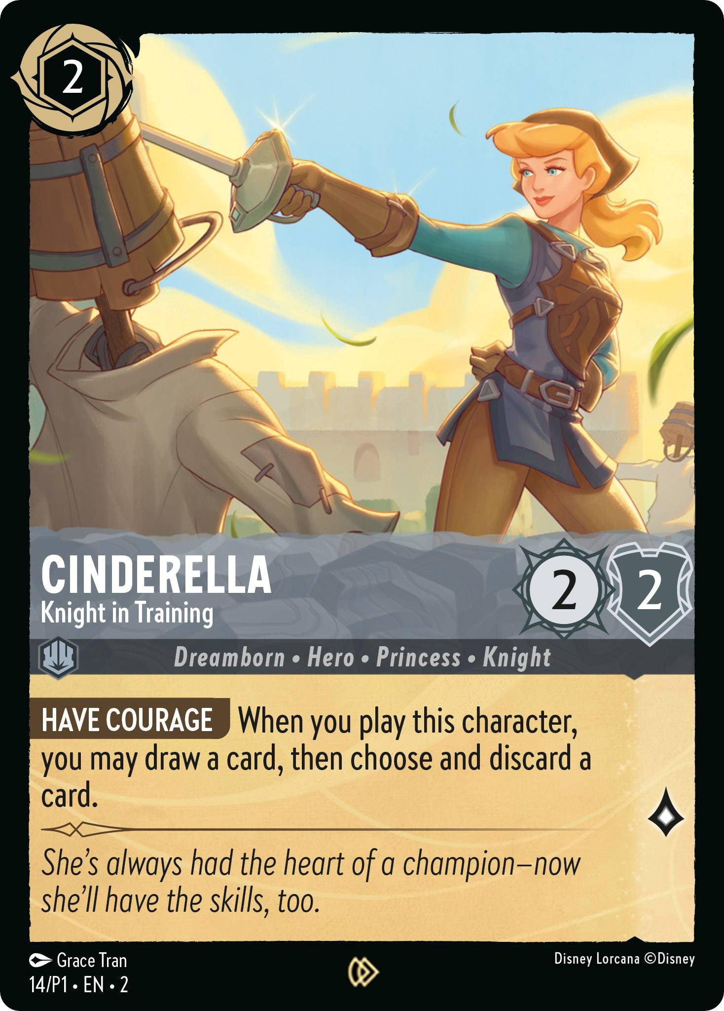 Cinderella - Knight in Training (14) [Promo Cards] | Black Swamp Games