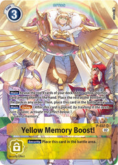 Yellow Memory Boost! [P-037] (Digimon Adventure Box 2) [Promotional Cards] | Black Swamp Games