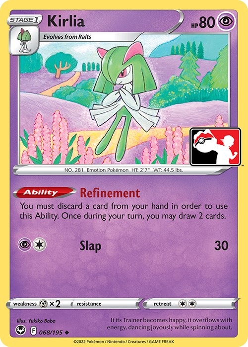 Kirlia (068/195) [Prize Pack Series Four] | Black Swamp Games