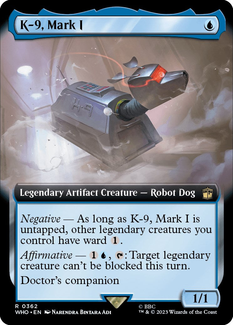 K-9, Mark I (Extended Art) [Doctor Who] | Black Swamp Games