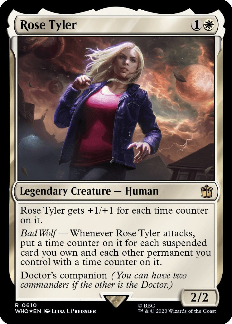 Rose Tyler (Surge Foil) [Doctor Who] | Black Swamp Games