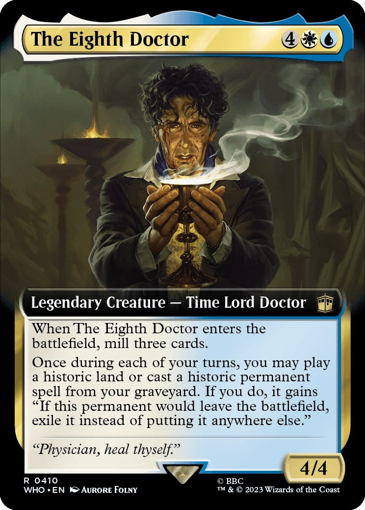 The Eighth Doctor (Extended Art) [Doctor Who] | Black Swamp Games