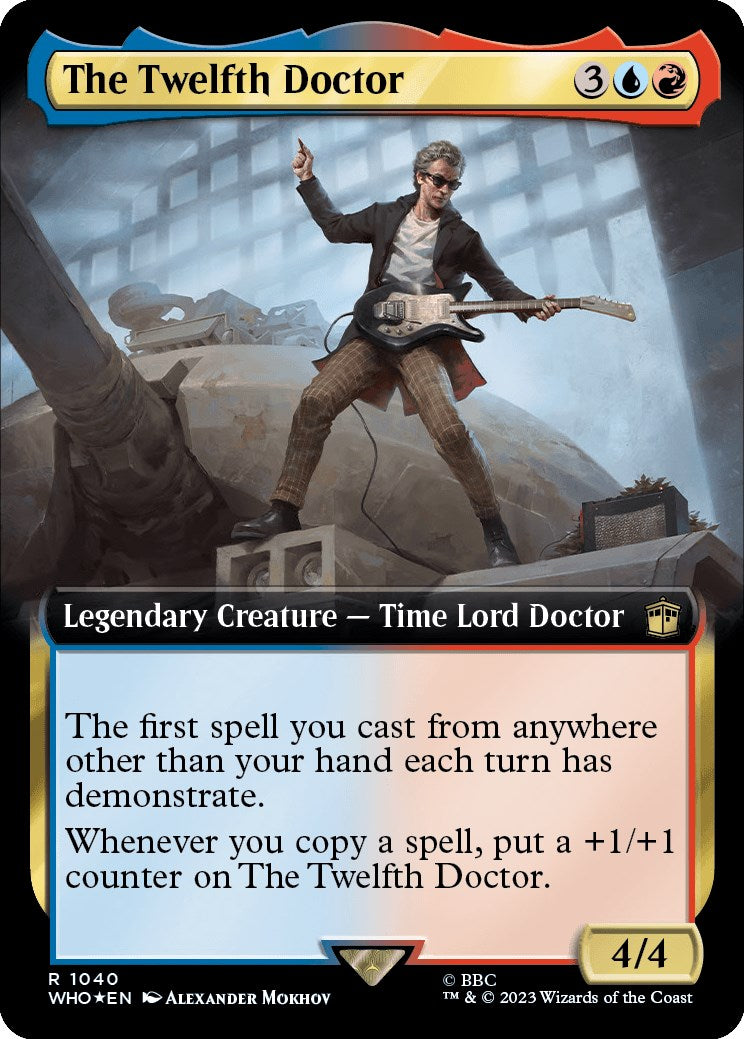 The Twelfth Doctor (Extended Art) (Surge Foil) [Doctor Who] | Black Swamp Games