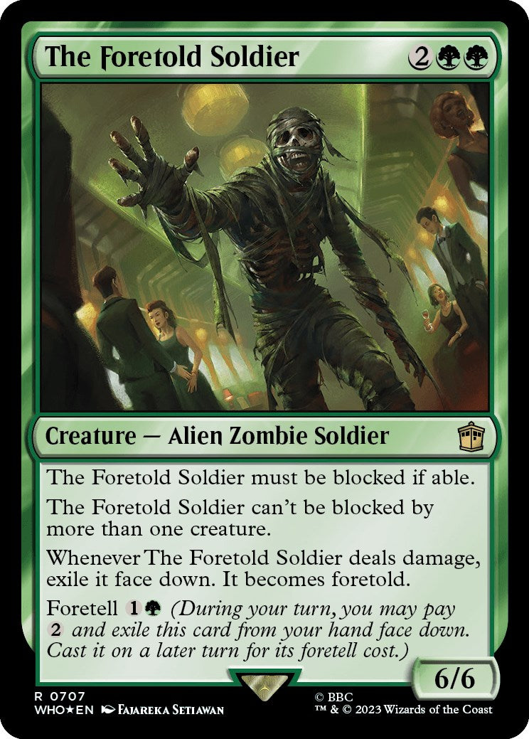 The Foretold Soldier (Surge Foil) [Doctor Who] | Black Swamp Games