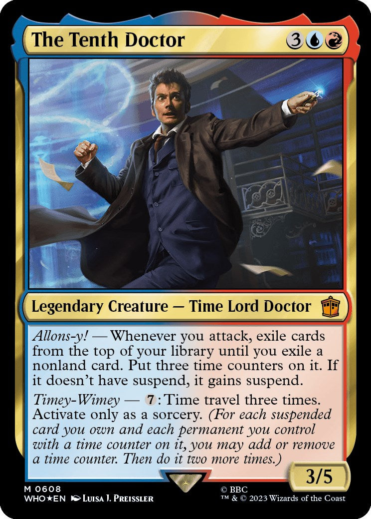 The Tenth Doctor (Surge Foil) [Doctor Who] | Black Swamp Games