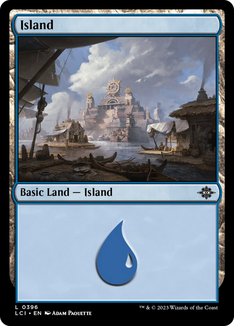 Island (0396) [The Lost Caverns of Ixalan] | Black Swamp Games