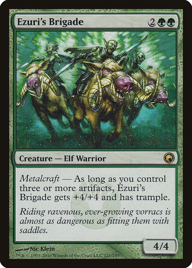 Ezuri's Brigade [Scars of Mirrodin] | Black Swamp Games