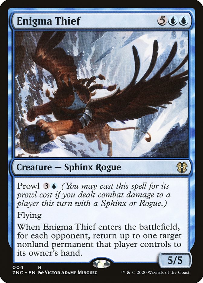 Enigma Thief [Zendikar Rising Commander] | Black Swamp Games