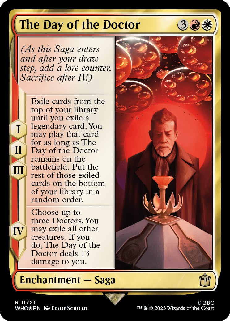 The Day of the Doctor (Surge Foil) [Doctor Who] | Black Swamp Games