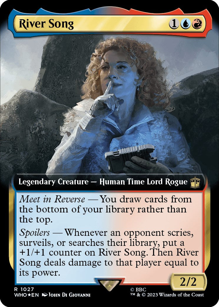 River Song (Extended Art) (Surge Foil) [Doctor Who] | Black Swamp Games