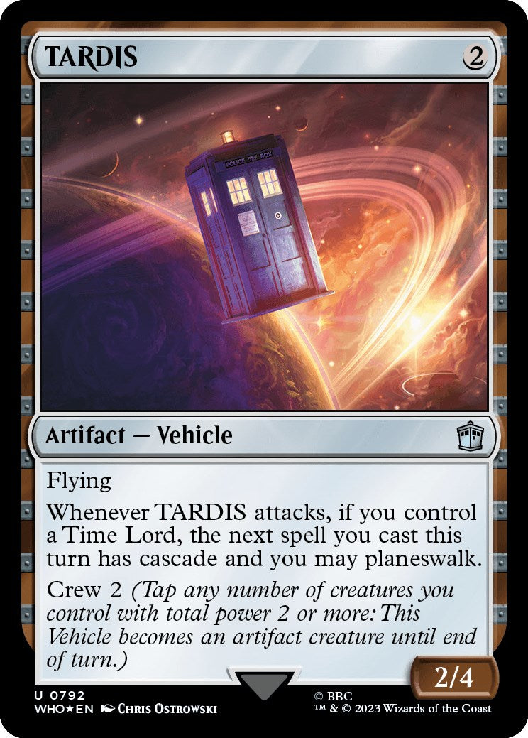 TARDIS (Surge Foil) [Doctor Who] | Black Swamp Games