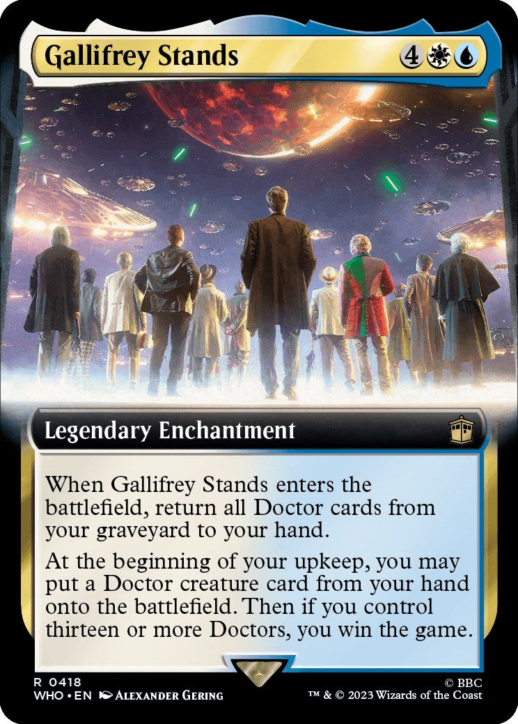 Gallifrey Stands (Extended Art) [Doctor Who] | Black Swamp Games