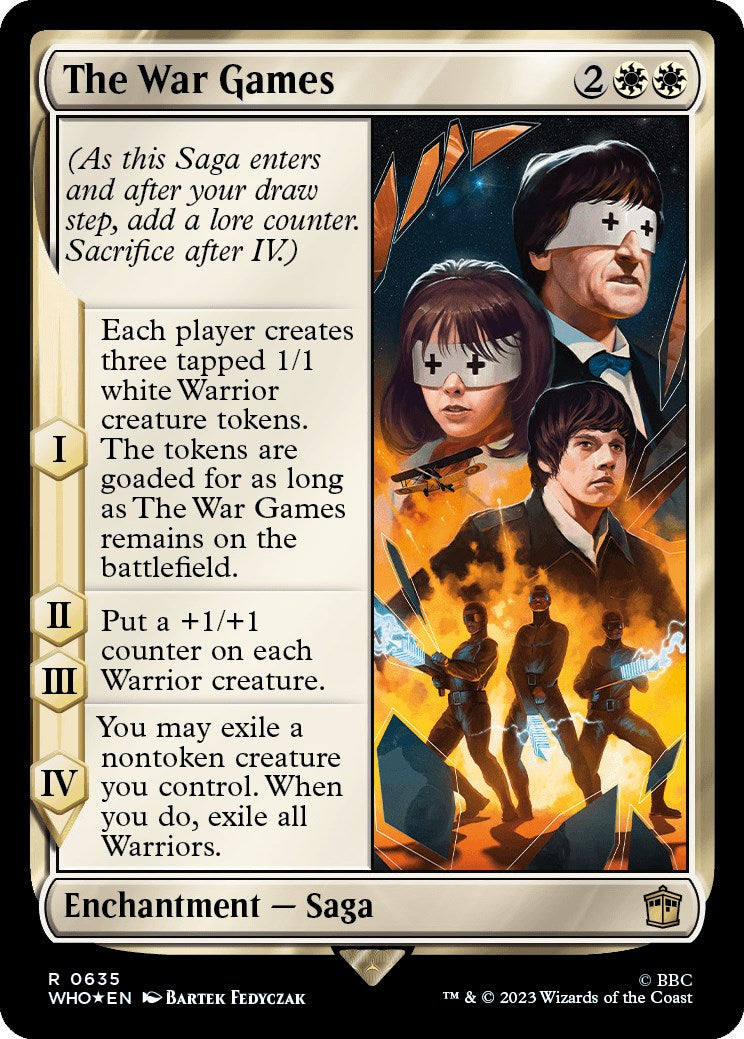 The War Games (Surge Foil) [Doctor Who] | Black Swamp Games