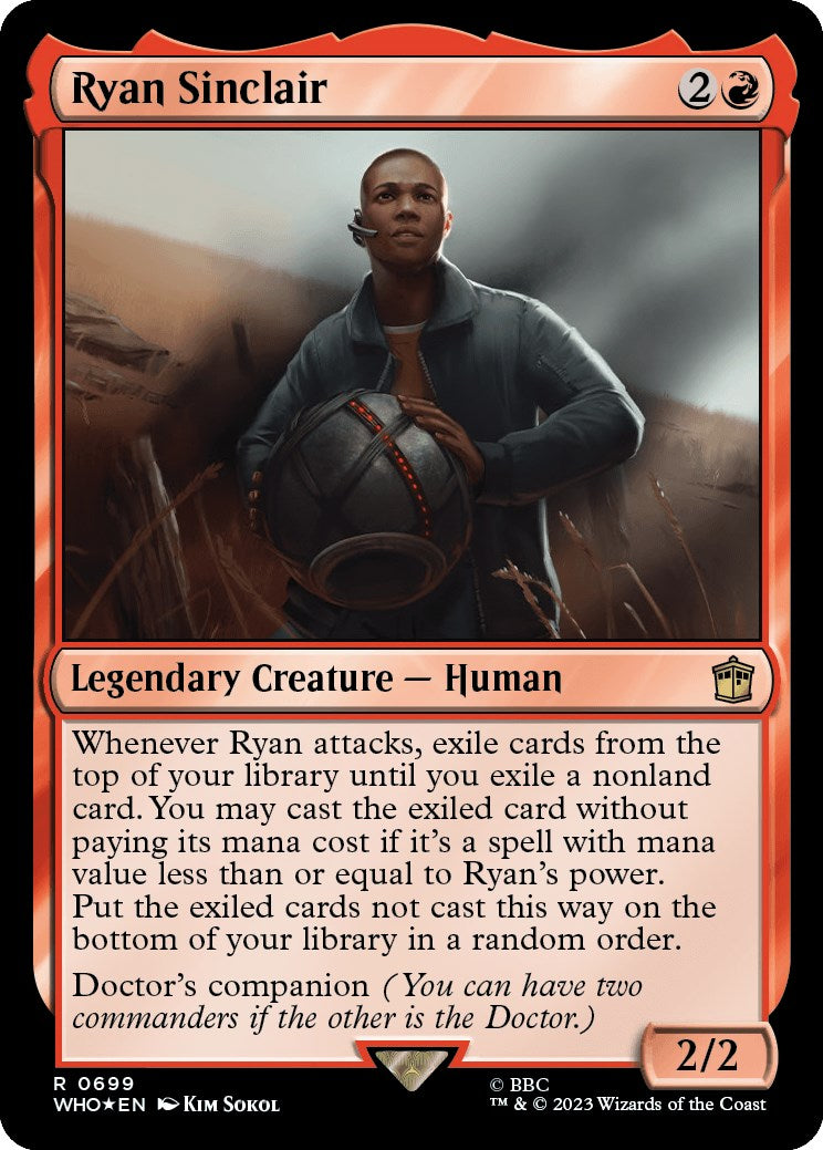 Ryan Sinclair (Surge Foil) [Doctor Who] | Black Swamp Games
