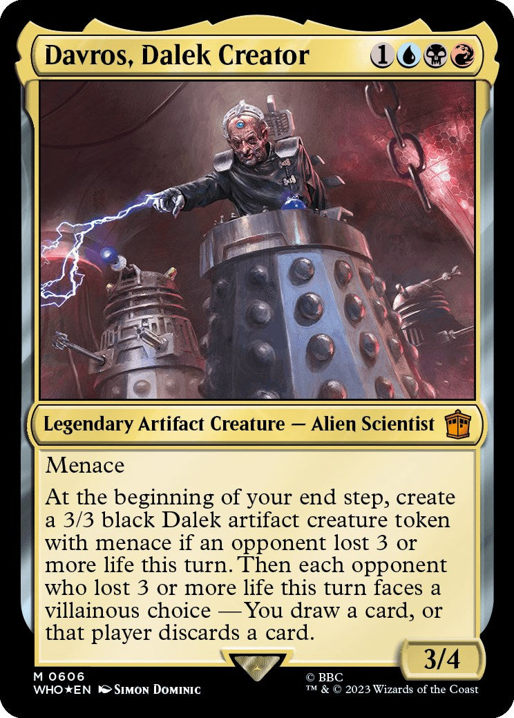 Davros, Dalek Creator (Surge Foil) [Doctor Who] | Black Swamp Games