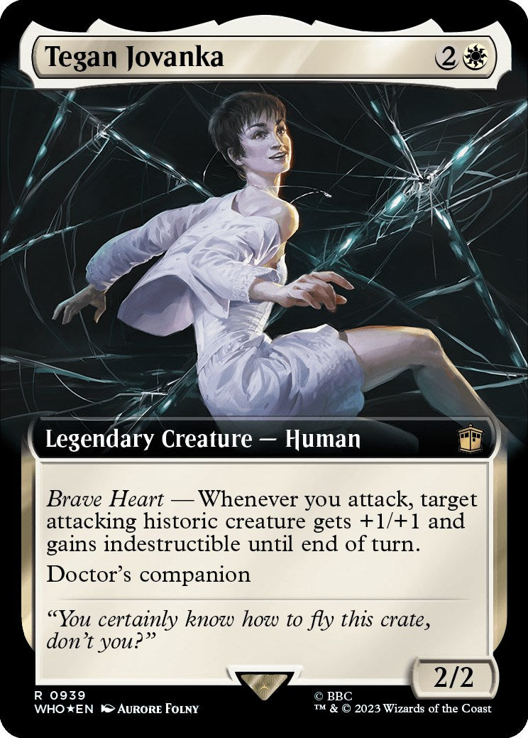 Tegan Jovanka (Extended Art) (Surge Foil) [Doctor Who] | Black Swamp Games