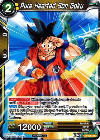 Pure Hearted Son Goku (P-061) [Promotion Cards] | Black Swamp Games