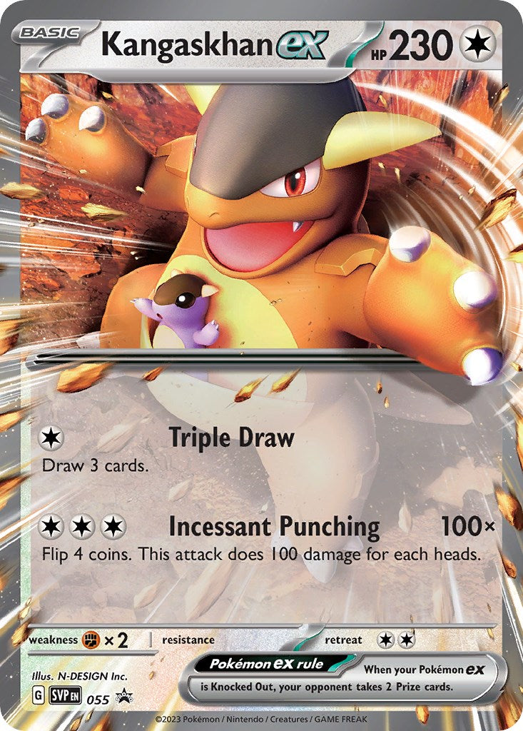 Kangaskhan ex (055) [Scarlet & Violet: Black Star Promos] | Black Swamp Games