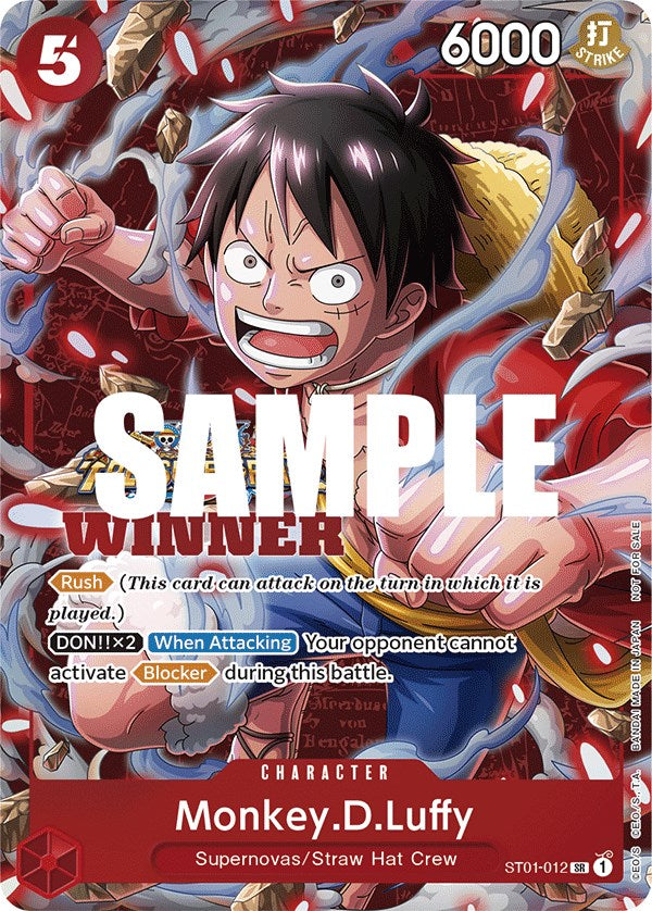 Monkey.D.Luffy (Winner Pack Vol. 5) [One Piece Promotion Cards] | Black Swamp Games