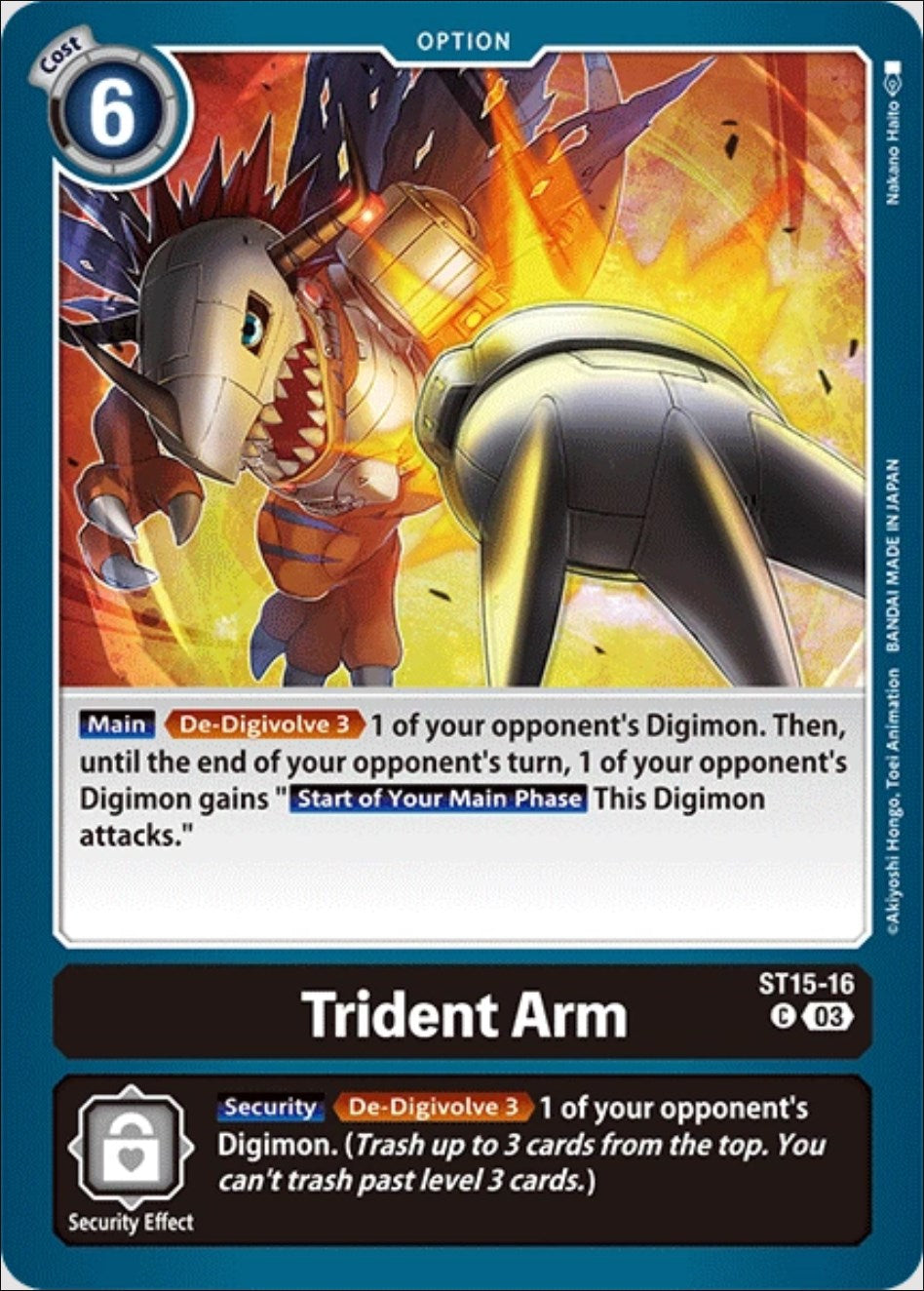 Trident Arm [ST15-16] [Starter Deck: Dragon of Courage] | Black Swamp Games