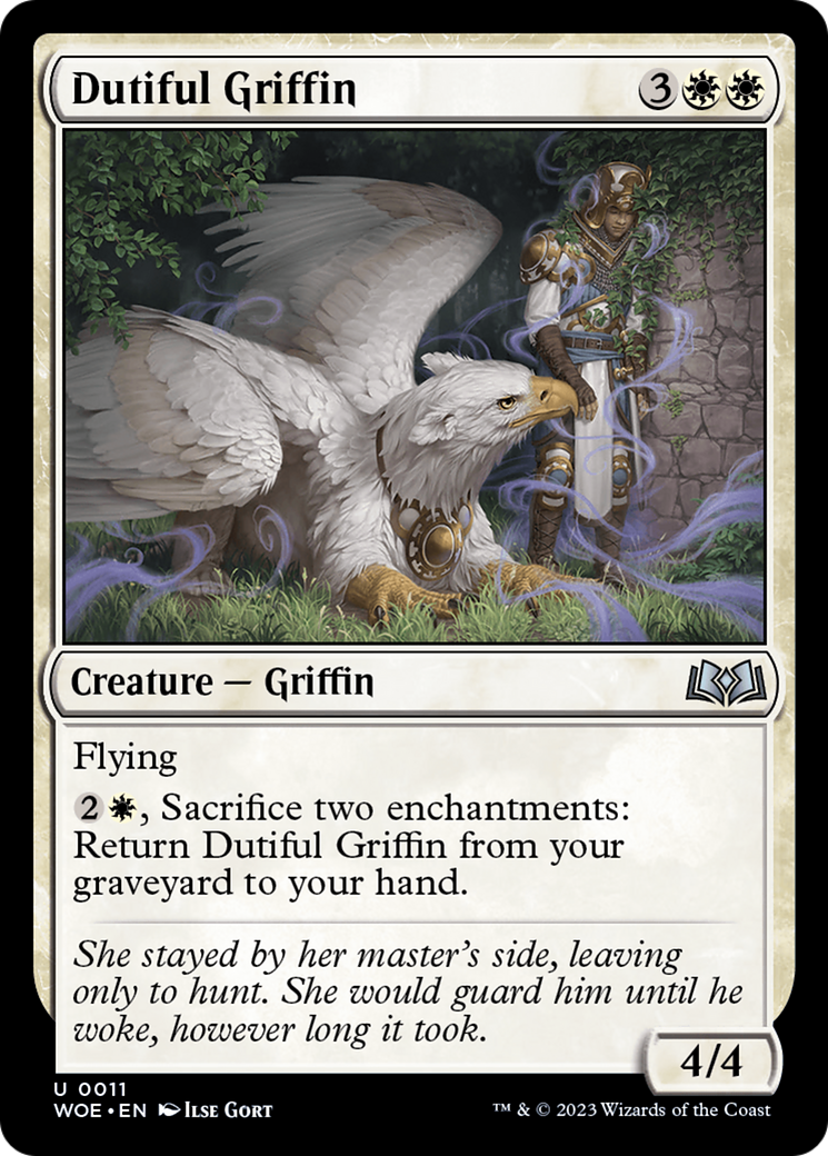 Dutiful Griffin [Wilds of Eldraine] | Black Swamp Games