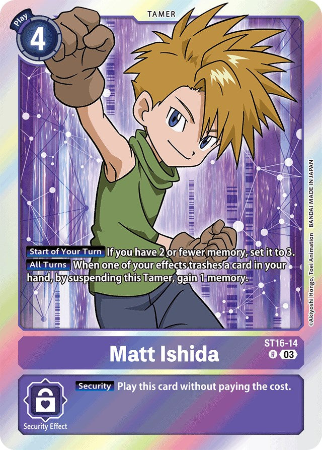 Matt Ishida [ST16-14] [Starter Deck: Wolf of Friendship] | Black Swamp Games