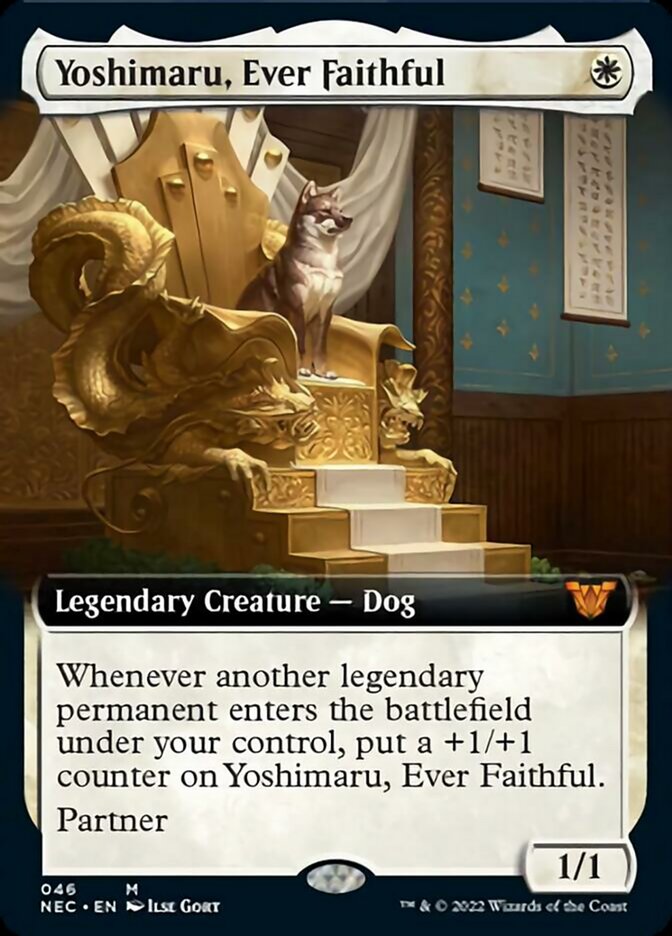 Yoshimaru, Ever Faithful (Extended Art) [Kamigawa: Neon Dynasty Commander] | Black Swamp Games