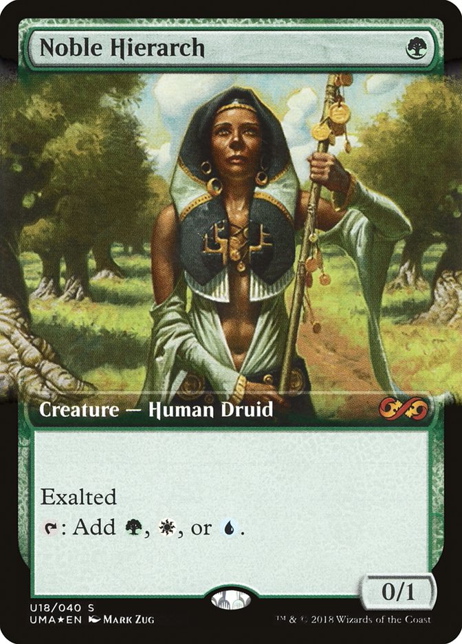 Noble Hierarch (Topper) [Ultimate Masters Box Topper] | Black Swamp Games