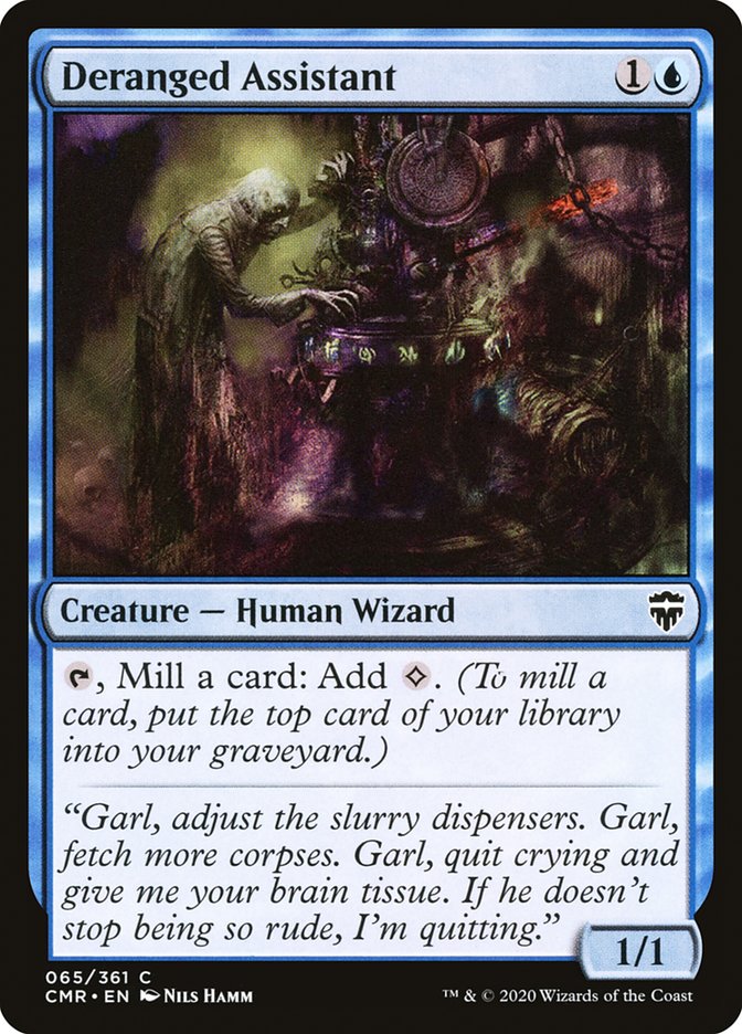 Deranged Assistant [Commander Legends] | Black Swamp Games