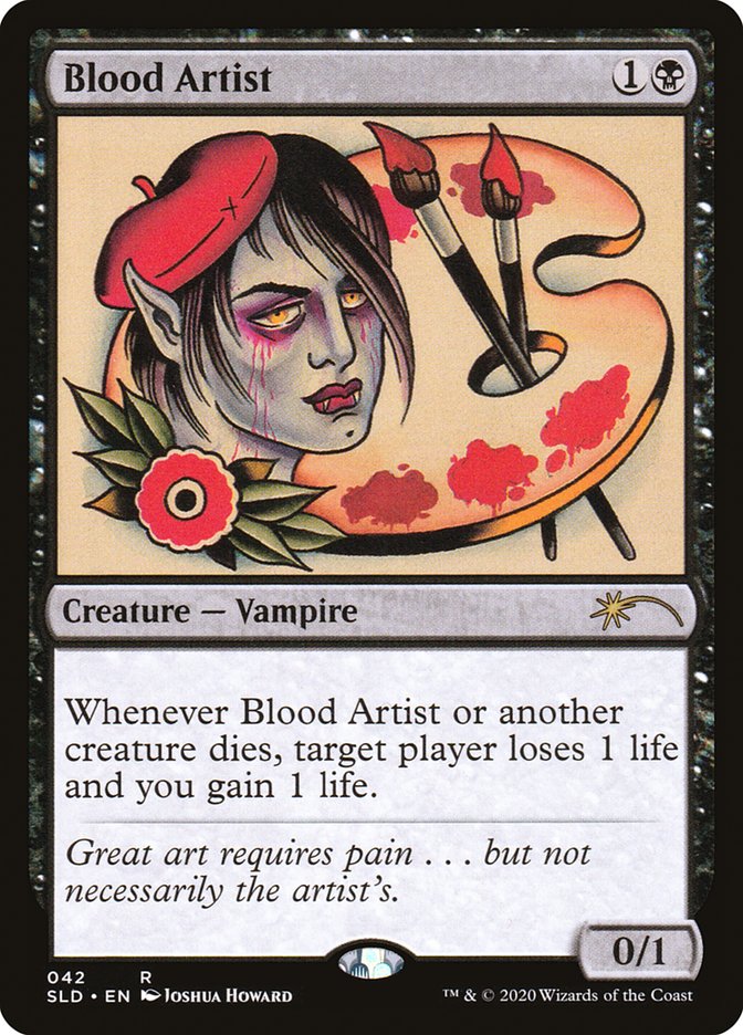 Blood Artist [Secret Lair Drop Series] | Black Swamp Games